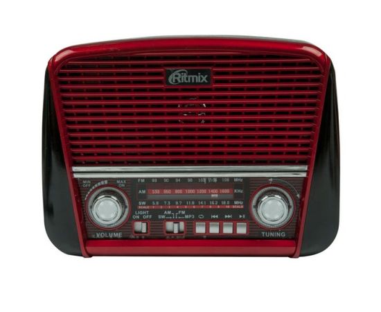 Радиоприемник портативный Ritmix RPR-050 red