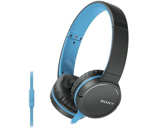 Наушники-гарнитура проводные Sony MDR-ZX660AP синий