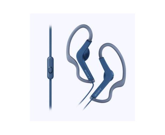 Наушники-вкладыши проводные Sony MDR-AS210 голубой