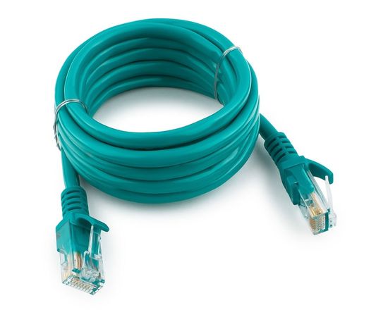 Патч-корд UTP Cablexpert PP12-2M/G кат.5e, 2м, литой, многожильный (зелёный)