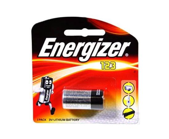 Элемент питания Energizer 123 Lithium - 1 штука в блистере