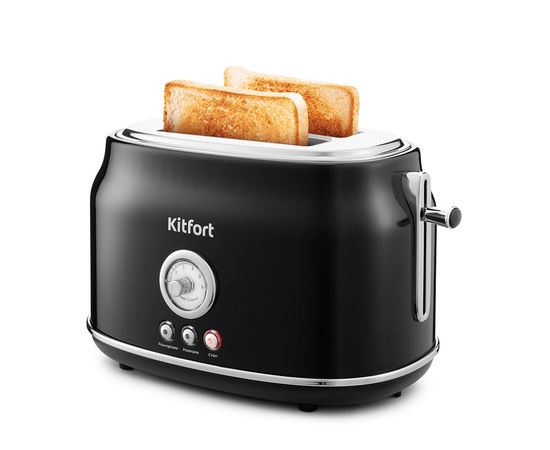 Тостер Kitfort КТ-2038-1 чёрный