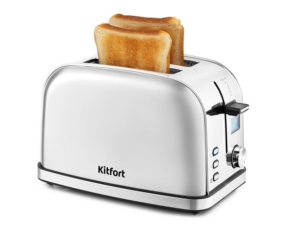 Тостер Kitfort КТ-2036-6 серебристый