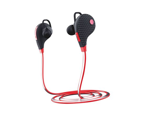 Наушники-вкладыши беспроводные Olmio "BTE-02" черный, Bluetooth 4.0