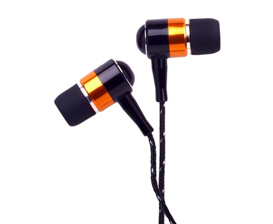 Наушники-вкладыши проводные Olmio "Iron" 3.5 металл