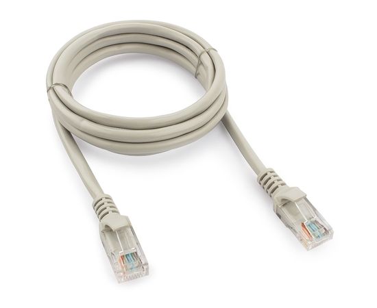 Патч-корд UTP Cablexpert PP12-1.5M кат.5e, 1.5м, литой, многожильный (серый)