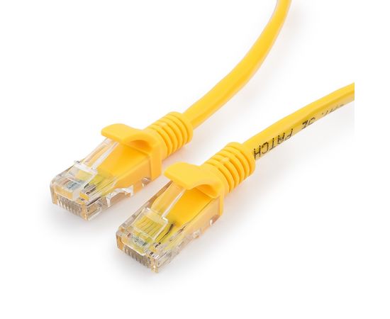 Патч-корд UTP Cablexpert PP12-30M/Y кат.5e, 30м, литой, многожильный (жёлтый)