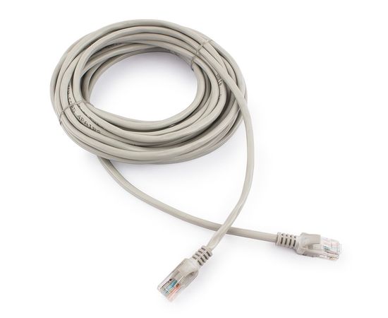 Патч-корд UTP Cablexpert PP12-7.5M кат.5e, 7.5м, литой, многожильный (серый)