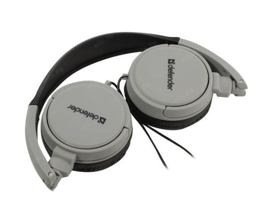 Наушники-гарнитура проводная Defender Accord 160 черный+серый