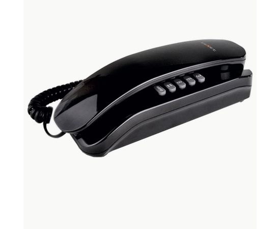 Телефон проводной Texet TX-215 черный