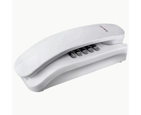 Телефон проводной Texet TX-215 белый