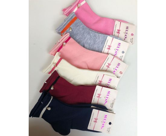 Носочки с жемчугом