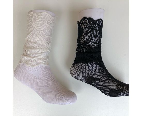 Ажурные х/б носочки