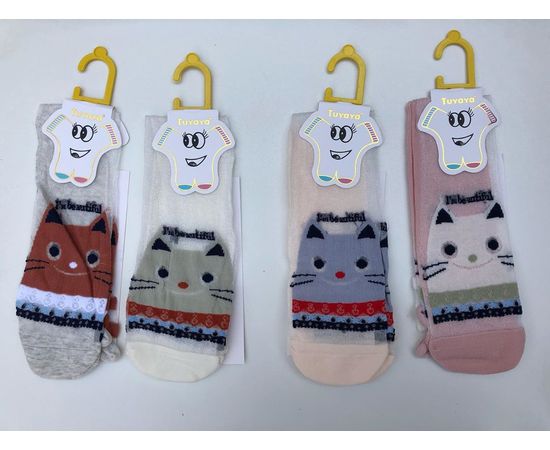 Детские гольфы с котятами