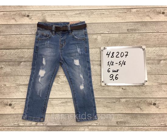 Джинсовые брюки для девочек и мальчиков