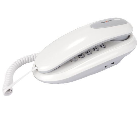 Телефон проводной Texet TX-236 светло-серый