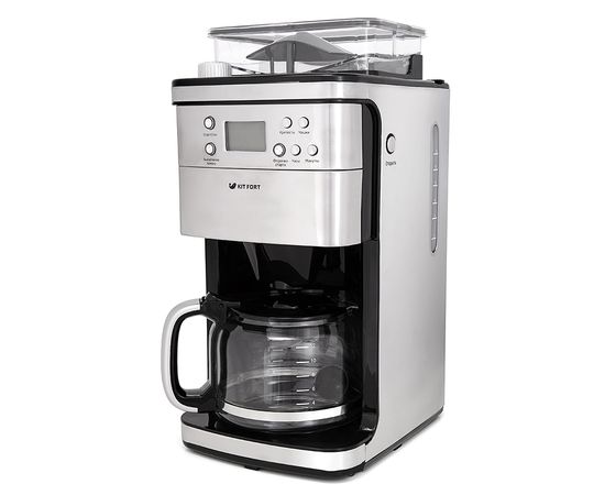 Кофемашина Kitfort KT-705 серебро