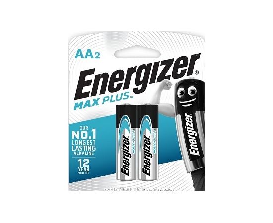 Элемент питания  Energizer MAX PLUS E91/AA BP2 - 2 штуки в блистре