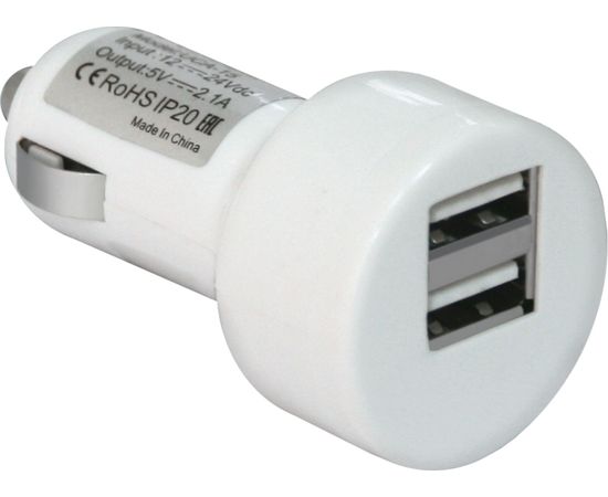 Адаптер питания Defender UCA-15 2 порта USB, 5V/2А блистер