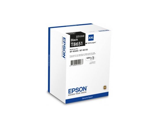Картридж Epson C13T865140 XXL черный