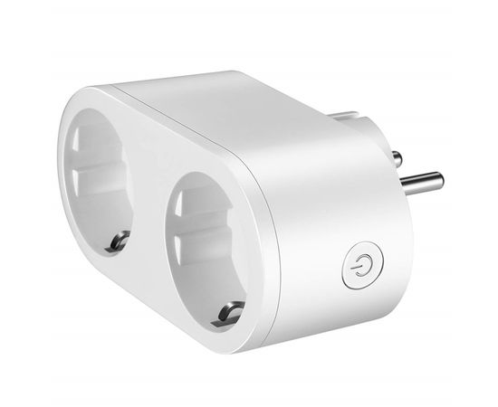 Умная двойная розетка Elari Dual Smart Socket белый