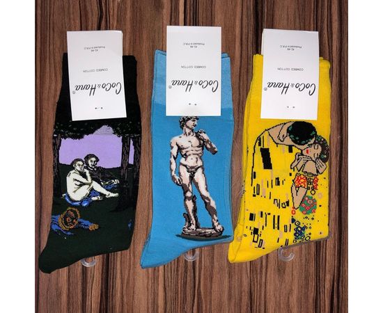 Носки с крутыми арт-принтами