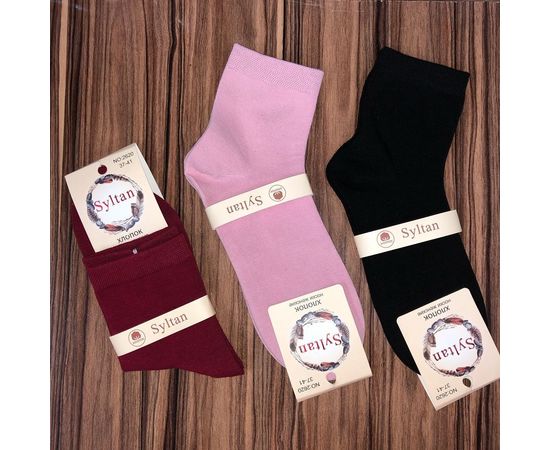 Женские хлопковые носки