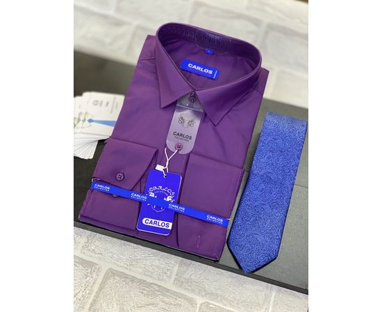 ​​​мужская однотонная рубашка