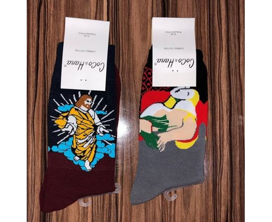 Носки с крутыми арт-принтами