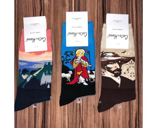 Носки с крутыми арт-принтами