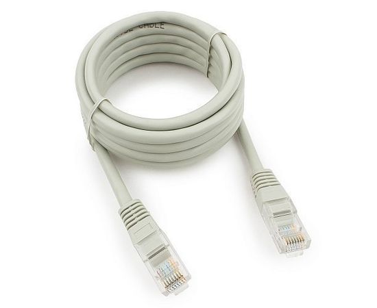 Патч-корд медный UTP Cablexpert PP10-20M кат.5e, 20м, литой, многожильный (серый)