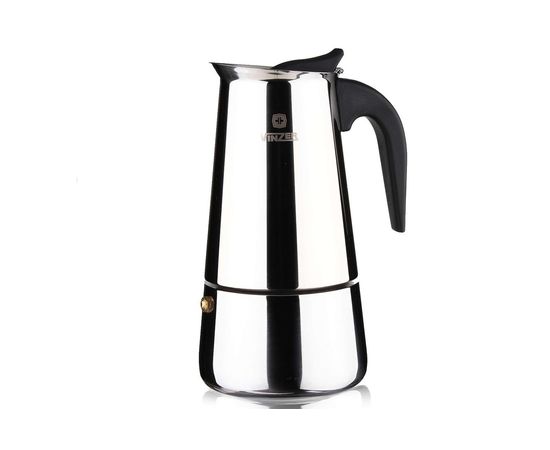 Гейзерная кофеварка Vinzer Moka Inox Induction 89393 (9 чашек)