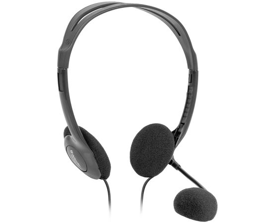 Наушники-гарнитура проводная Defender Aura HN-102 черный