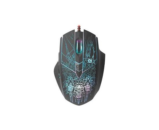 Мышь игровая Defender Doom Fighter GM-260L оптика,6кнопок,800-3200dpi