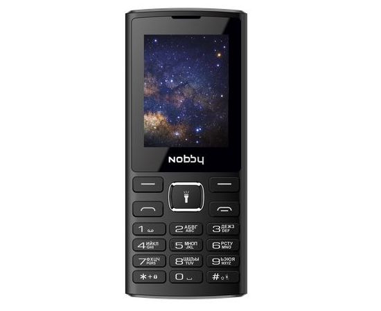Мобильный телефон Nobby 210 черно-серый