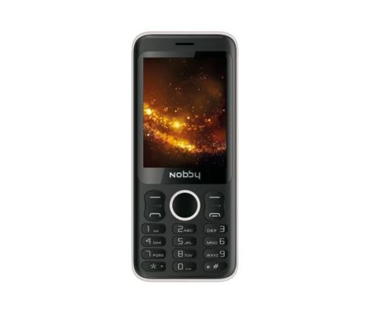 Мобильный телефон Nobby 321 черно-серебристый