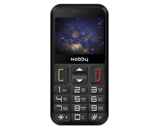 Мобильный телефон Nobby 240B черно-серый