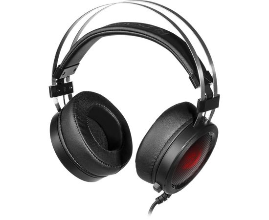 Наушники-гарнитура игровые Redragon Scylla красный + черный