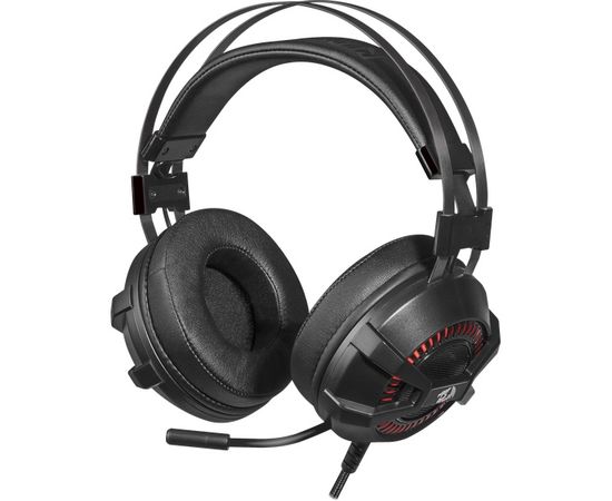Наушники-гарнитура игровые Redragon Bio красный + черный