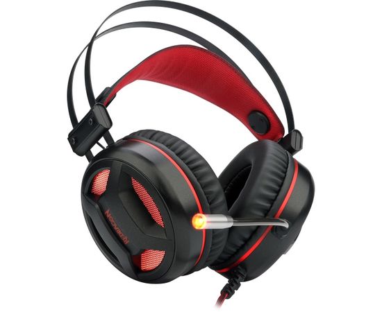 Наушники-гарнитура игровые Redragon Minos красный + черный