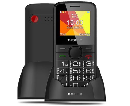 Мобильный телефон Texet TM-B201 чёрный