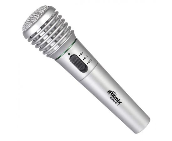 Микрофон вокальный Ritmix RWM-100 черный