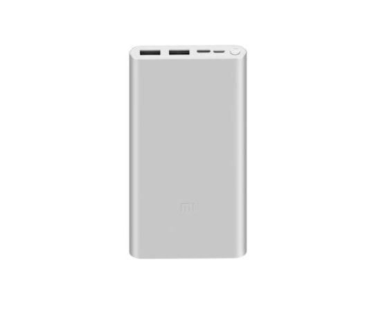 Зарядное устройство Power bank Xiaomi Mi 10000 mAh 18W серый
