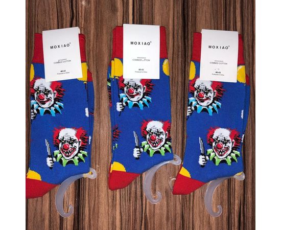 Носки с самым известным клоуном - Пеннивайзом