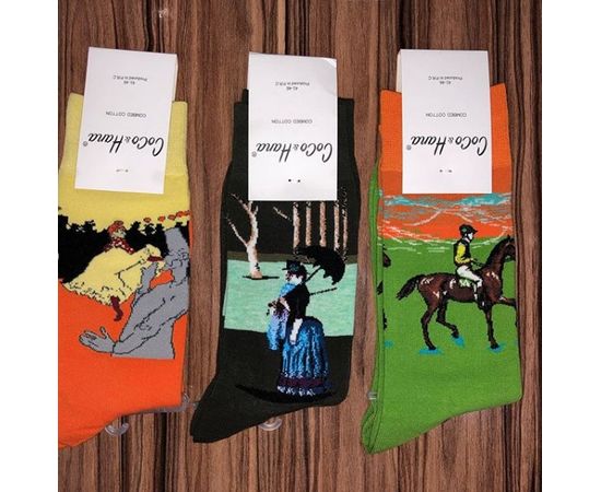 Носки с крутыми арт-принтами