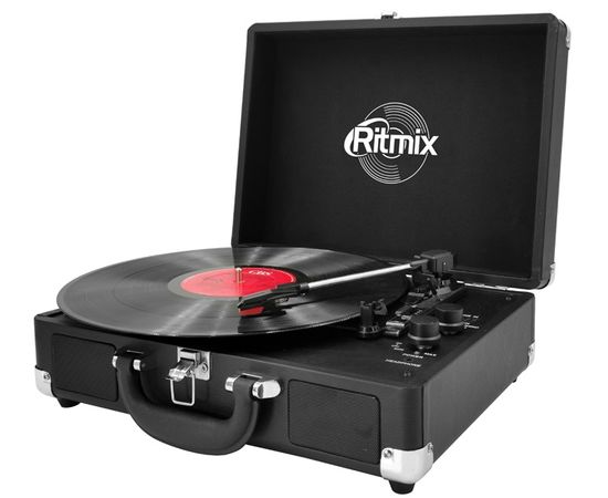 Проигрыватель виниловый Ritmix LP-120B черный