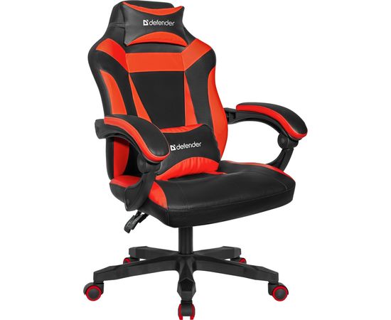 Игровое кресло Defender Master Красный