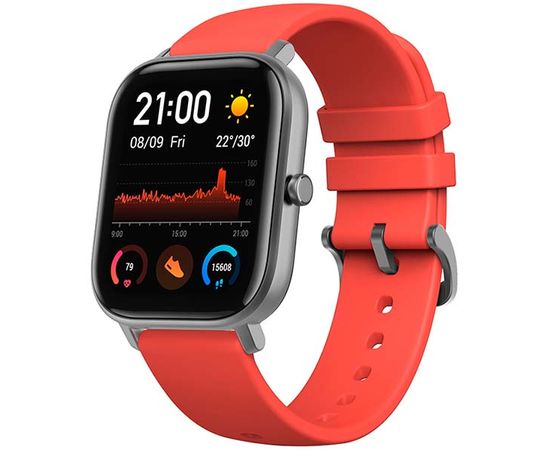 Смарт часы Xiaomi Amazfit GTS красный