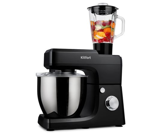 Планетарный миксер Kitfort КТ-1339-3 черный
