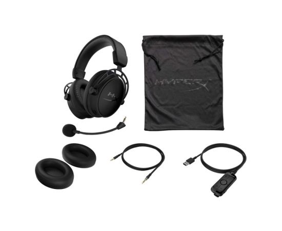 Наушники-гарнитура игровые HyperX HX-HSCAS-BK/WW Cloud Alpha S черный